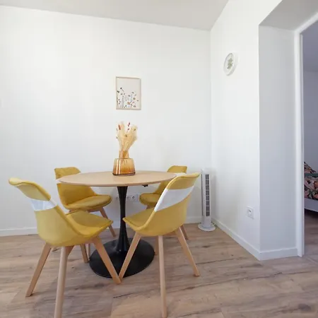 L'azur - 3 Personnes - Bureau & Wifi Appartamento